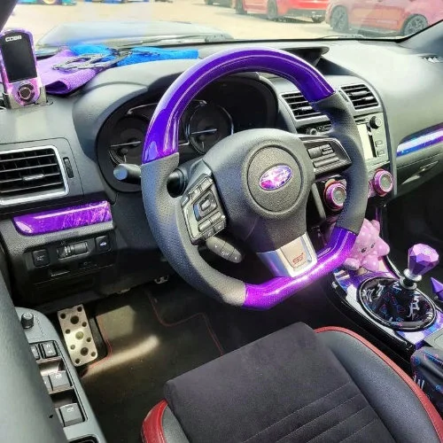 Interior of the 2016 STI